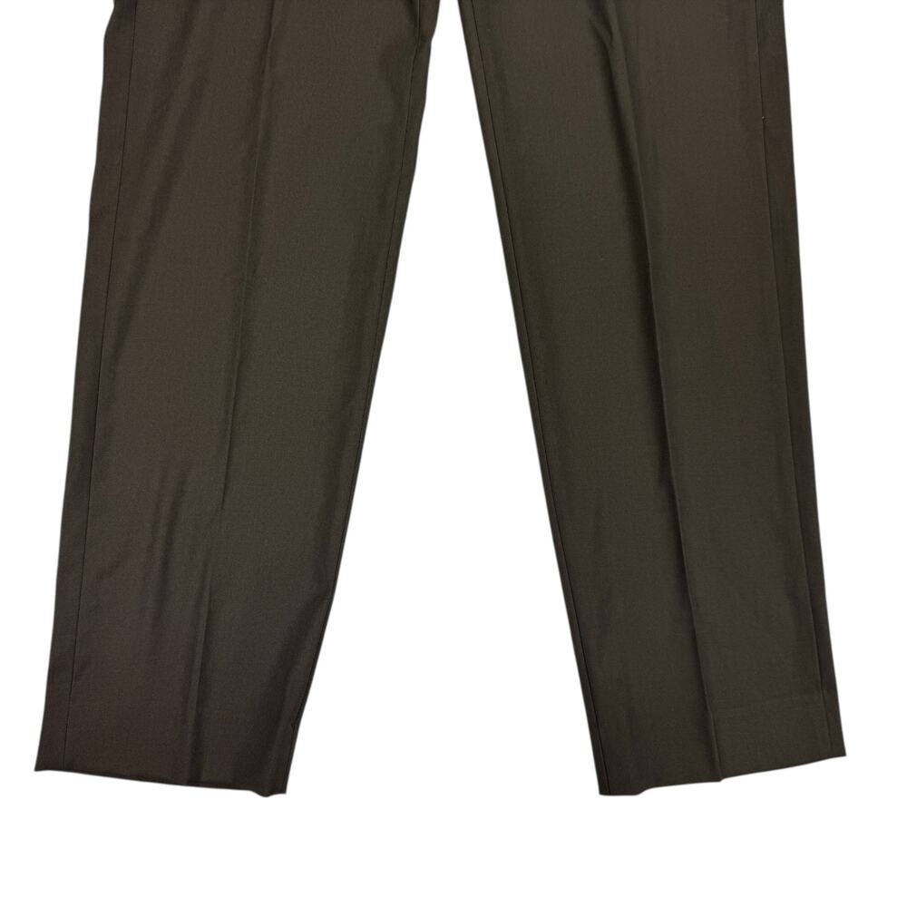 Nautica Mens 2-Piece Modern Fit Active Stretch Solid Suit Brown 36R 30W - Picture 12 of 14